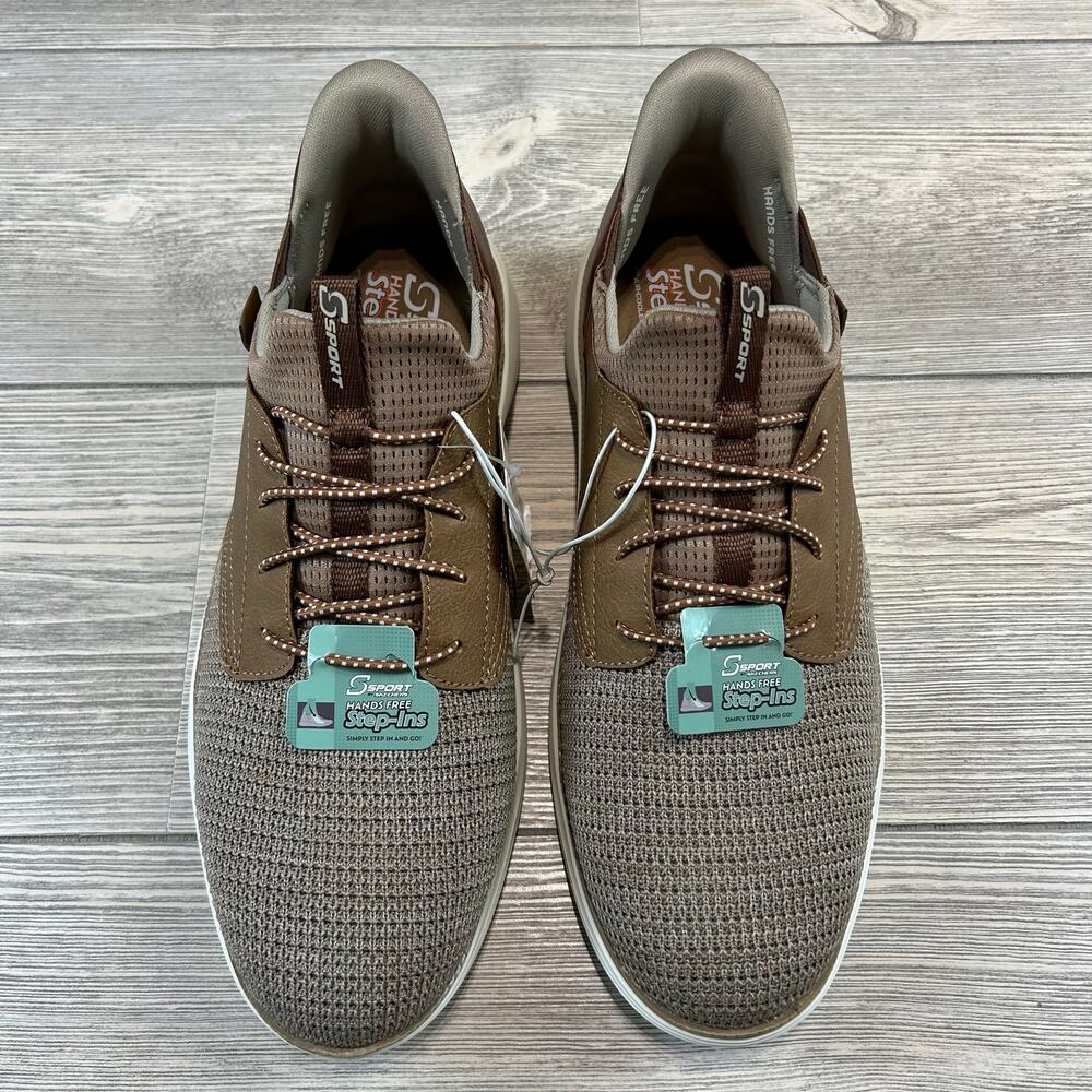 S SPORT BY SKECHERS Donovan Step Ins Sneakers Light Brown 10 NWT - Picture 7 of 7